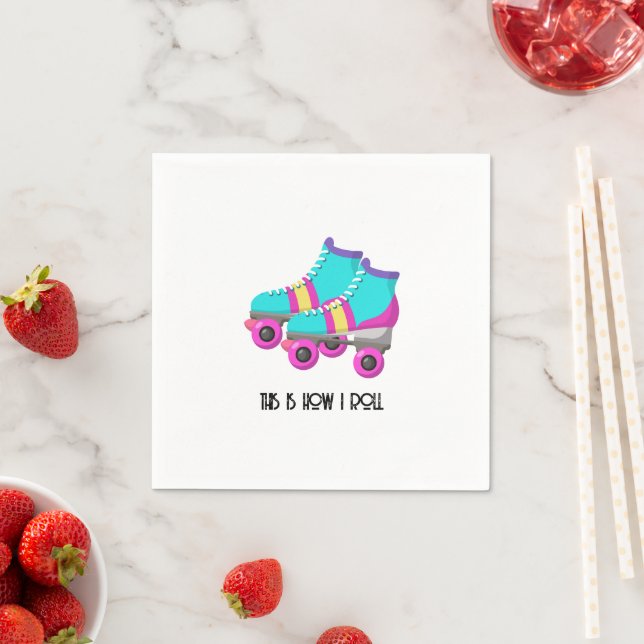 Servilleta De Papel Patines de rodillos (In situ)