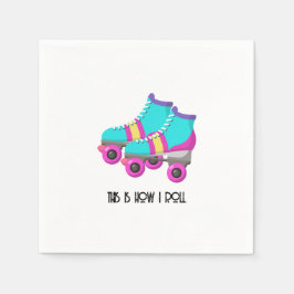 Servilleta De Papel Patines de rodillos