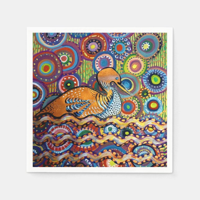 Servilleta De Papel pato (Anverso)