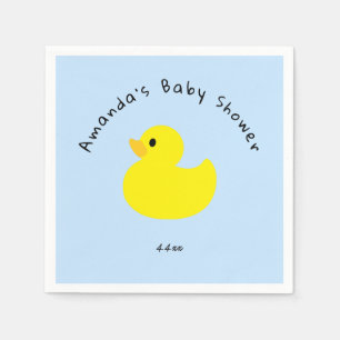 Servilleta De Papel Pato Amarillo - Baby Shower