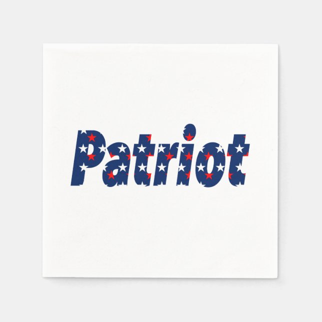 Servilleta De Papel Patriota (Anverso)