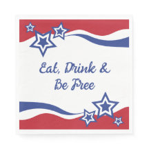 Patriótico Rojo, Blanco y Azul