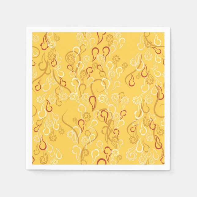 Servilleta De Papel Patrón abstracto (Anverso)