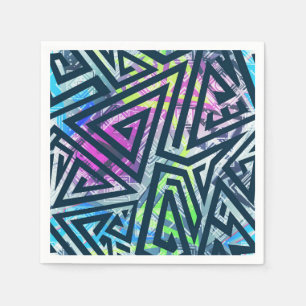 Servilleta De Papel Patrón abstracto