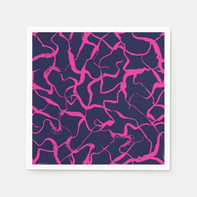 Servilleta De Papel Patrón abstracto (Anverso)