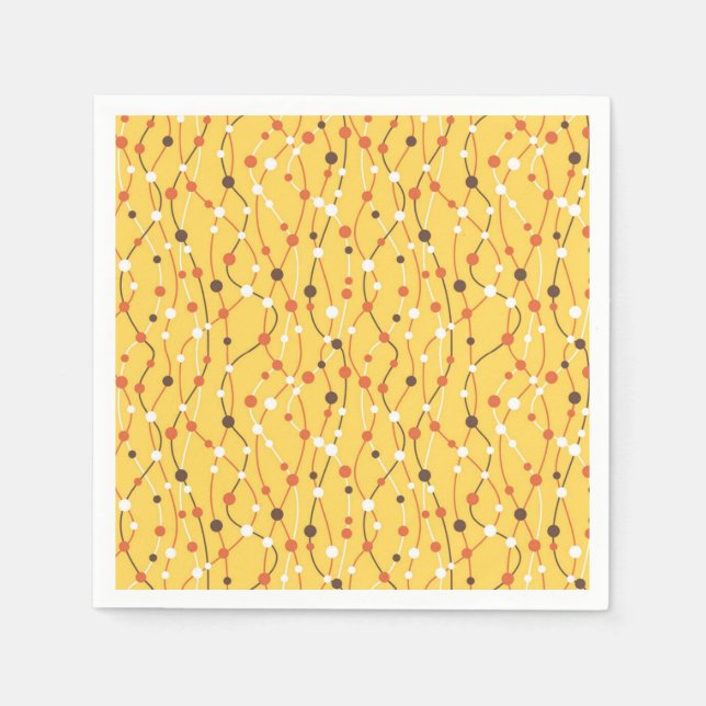 Servilleta De Papel Patrón abstracto (Anverso)