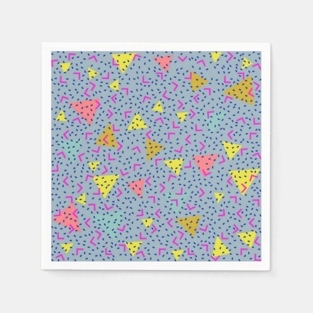 Servilleta De Papel Patrón abstracto (Anverso)