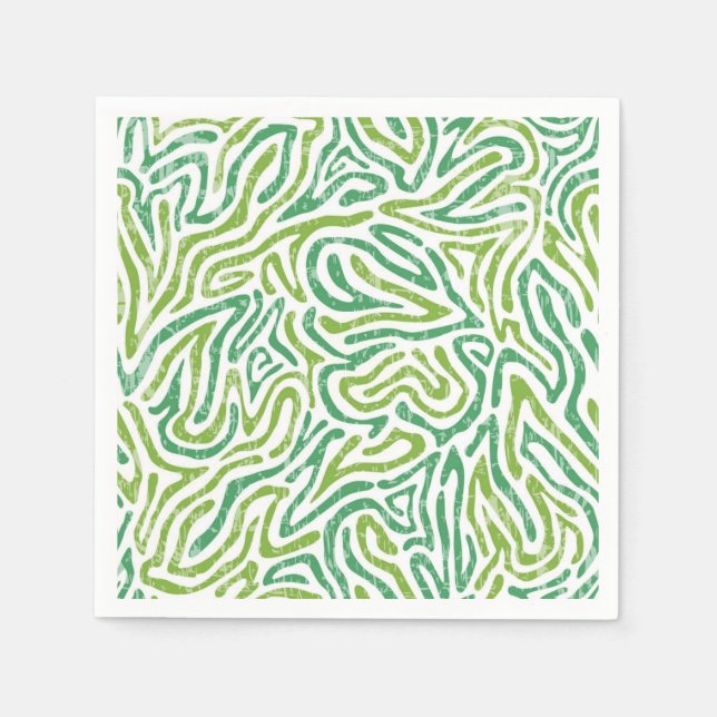 Servilleta De Papel Patrón abstracto (Anverso)