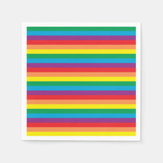 Servilleta De Papel Patrón arcoiris simple