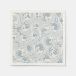 Servilleta De Papel Patrón azul Verde azulado y turbio