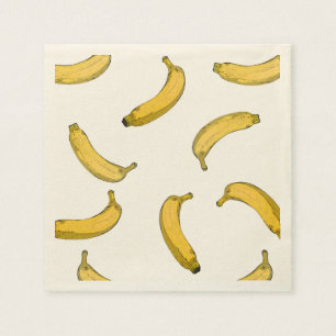 Servilleta De Papel patrón bananero