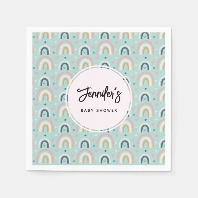 Servilleta De Papel Patrón caprichoso (Anverso)