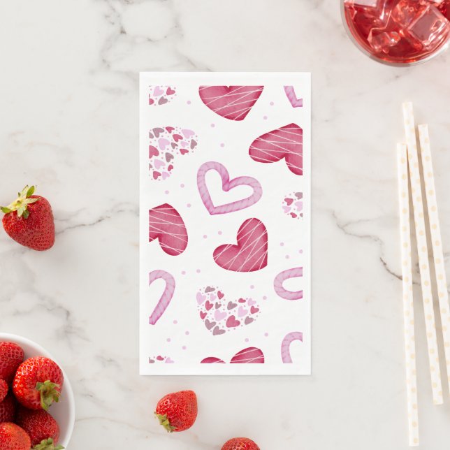 Servilleta De Papel Patrón cardíaco 36 (In situ)