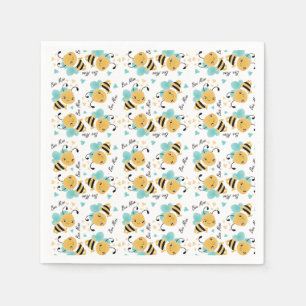 Servilleta De Papel Patrón de abeja bumblebee mía