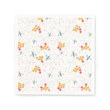 Patrón de abejas de color agua