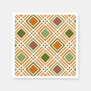 Servilleta De Papel Patrón de algas de arcilla