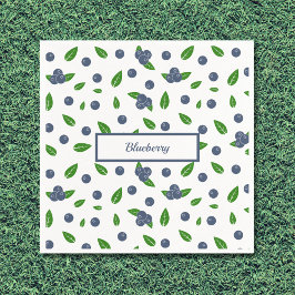 Servilleta De Papel Patrón de arándanos