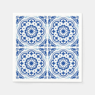 Servilleta De Papel Patrón de azulejos de cerámica