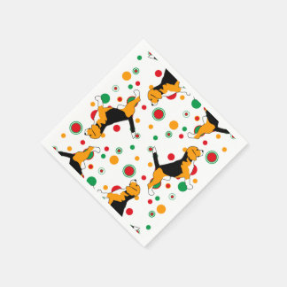 Servilleta De Papel Patrón de Beagle