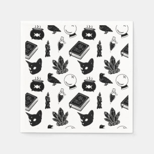 Servilleta De Papel Patrón de brujería I