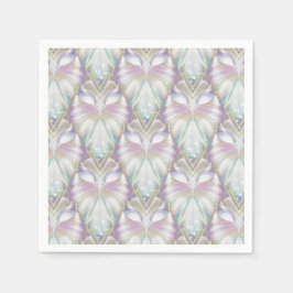 Servilleta De Papel Patrón de búho Oracle púrpura Pastel