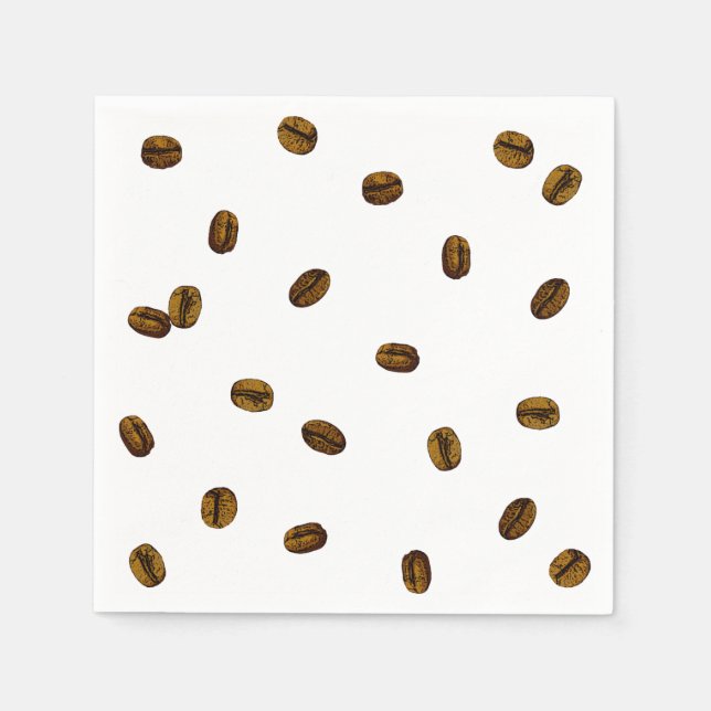 Servilleta De Papel Patrón de café (Anverso)