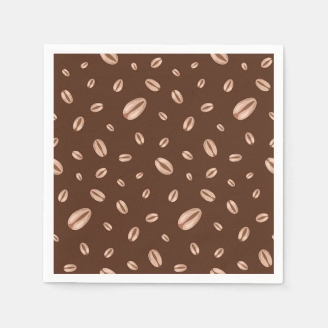 Servilleta De Papel Patrón de café (Anverso)