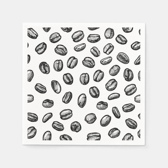 Servilleta De Papel Patrón de café (Anverso)