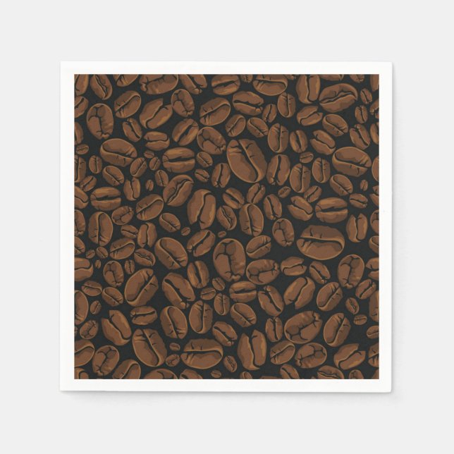 Servilleta De Papel Patrón de café (Anverso)