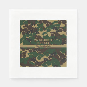 Servilleta De Papel Patrón de camuflaje de vehículos militares