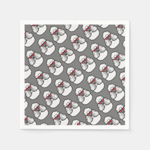 Servilleta De Papel Patrón de candado divertido