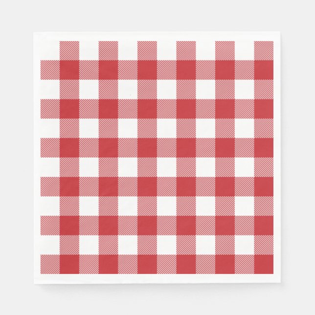 Servilleta De Papel Patrón de celebración de Navidades tradicionales t (Anverso)