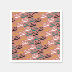 Servilleta De Papel Patrón de cinta de cassette