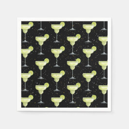 Servilleta De Papel Patrón de Cóctel Margarita