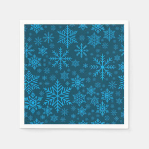 Servilleta De Papel Patrón de copo de nieve