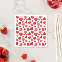 Patrón De Corazones, Corazones Rojos, Patrón De Co