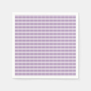 Servilleta De Papel Patrón de Cuadro Morado Lindo
