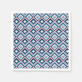 Servilleta De Papel Patrón de diamantes