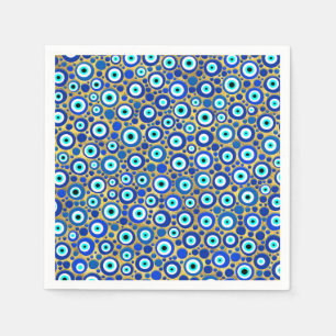 Servilleta De Papel Patrón de Encanto Ojo Mal