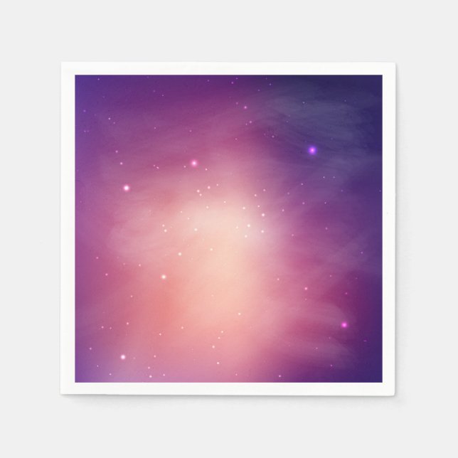 Servilleta De Papel Patrón de espacio (Anverso)