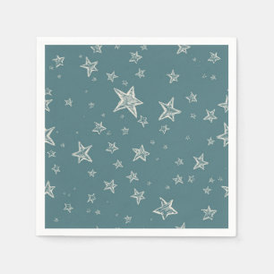 Servilleta De Papel Patrón de estrellas