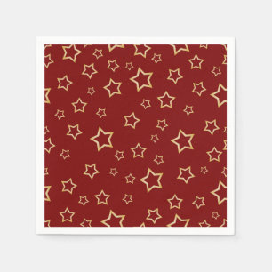 Servilleta De Papel Patrón de estrellas