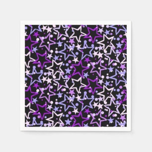 Servilleta De Papel Patrón de estrellas