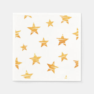 Servilleta De Papel Patrón de estrellas