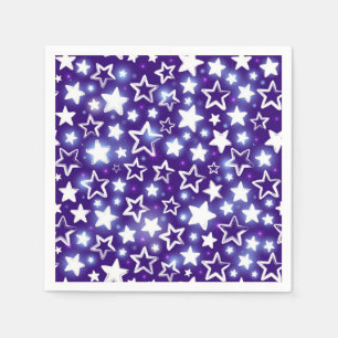 Servilleta De Papel Patrón de estrellas
