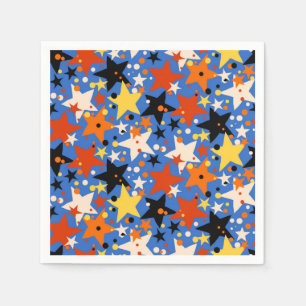 Servilleta De Papel Patrón de estrellas