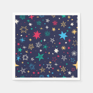 Servilleta De Papel Patrón de estrellas