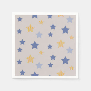Servilleta De Papel Patrón de estrellas