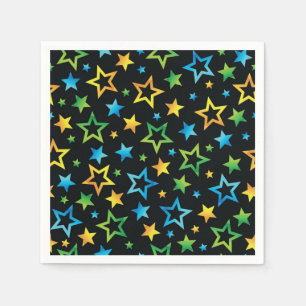 Servilleta De Papel Patrón de estrellas