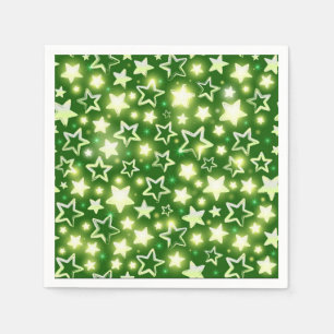 Servilleta De Papel Patrón de estrellas